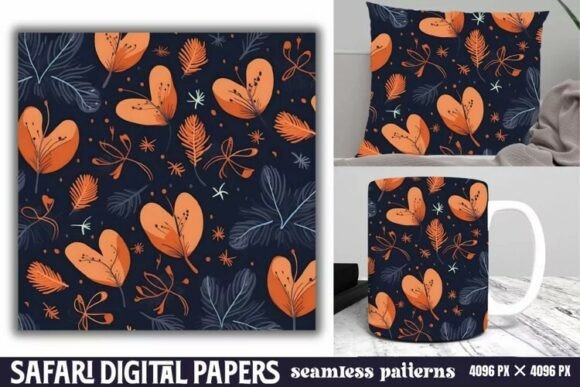 Download Safari Digital Papers Pattern - Premium Resources