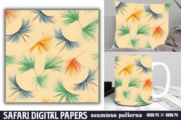 Download Safari Digital Papers Pattern - Premium Resources